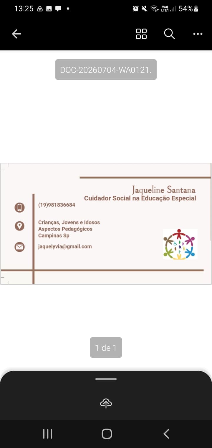 Capa de Jaqueline Cristiane Santana Paulo